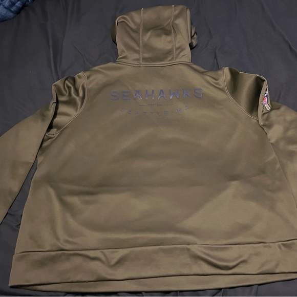 Women’s Nike Olive Green Salute to Service Hoodie 2xl. - Picture 7 of 14